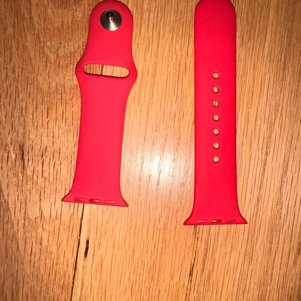 NEW Red Apple Watch Sports Band
